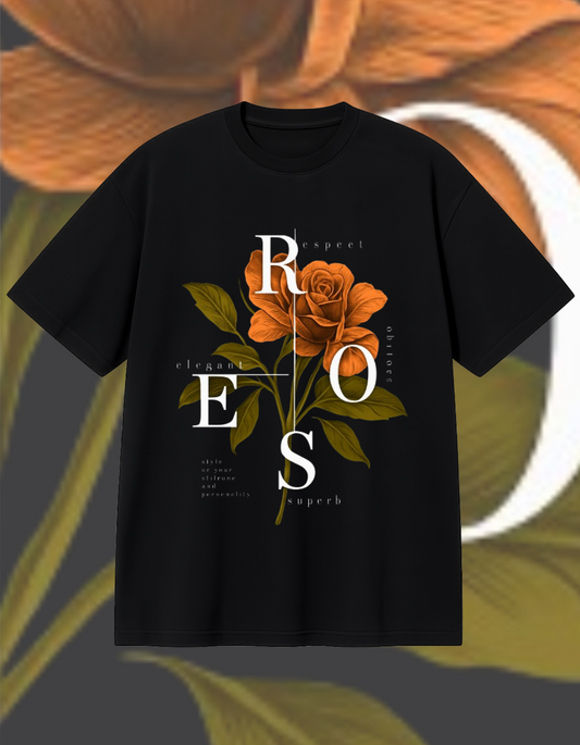 Den-Z ROSE Graphic Loose Fit